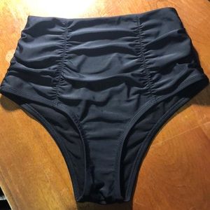 Aerie black bikini bottom